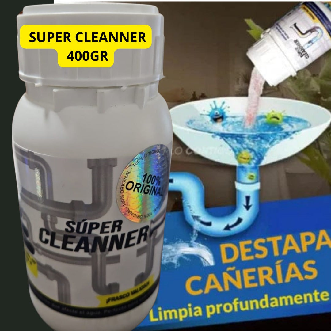 SUPER CLEANER - DESATORADOR EN POLVO MULTIFUNCIONAL